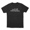 Out Of Character Glitch Unisex T Shirt Black