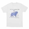 Out Of Character Sketch Unisex T Shirt White